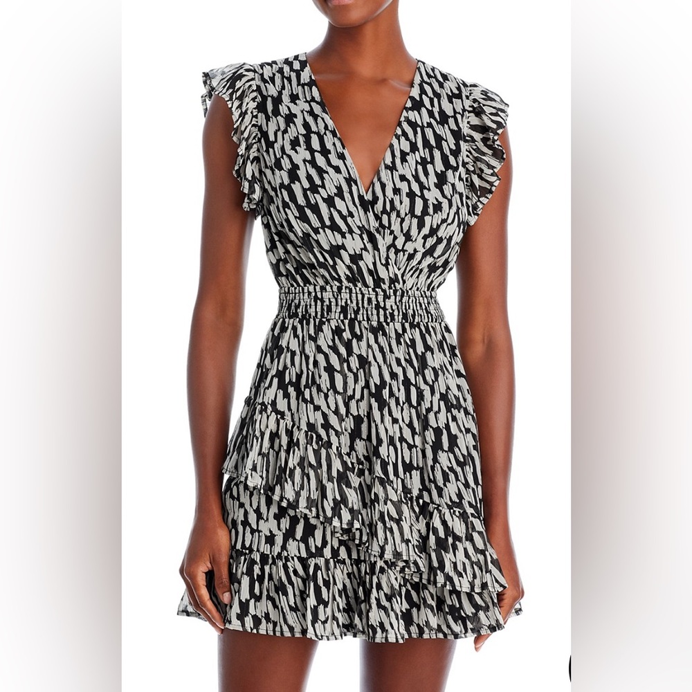 Dress - AQUA Ruffle Mini Dress